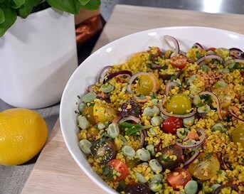 Veganistische recepten bulgursalade