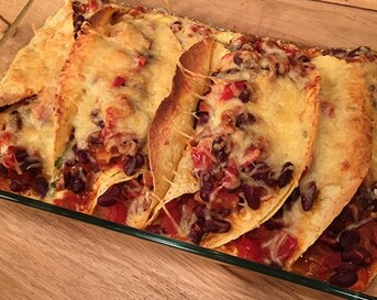 Chili con pavo ovenschotel