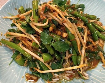 Veganistische recepten: sperzieboontjes