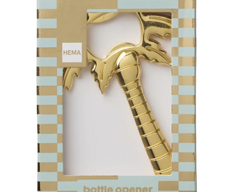 Flesopener in de vorm van een palmboom