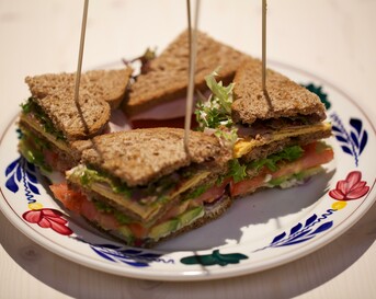 Volkorenclubsandwich