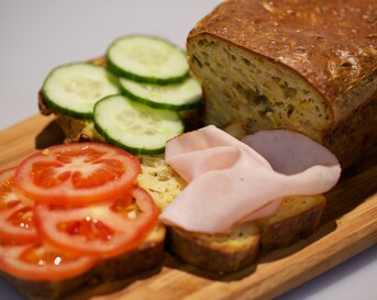 Mediterrane courgettecake