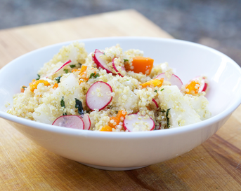 Frisse quinoa-salade