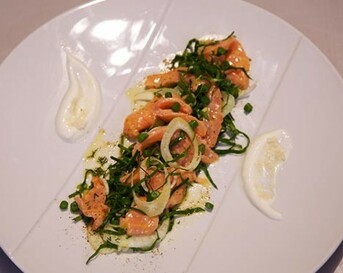 Gemarineerde zalm