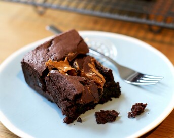 Pindakaas brownie