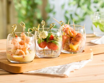 Caprese spiesjes