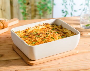 Zomerlasagne met groene groenten, ricotta en citroen