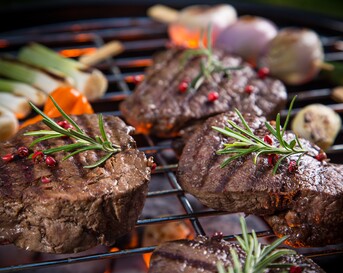 Steak barbecue