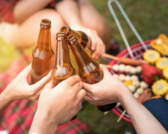 Bier barbecue