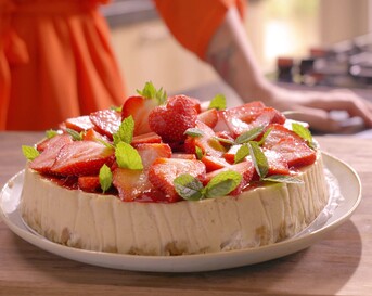 Strawberry cheesecake