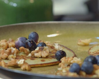 Banaan-courgettepannenkoekjes