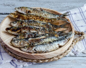Gegrilde sardines