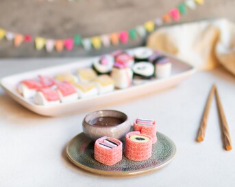 Kindertraktaties: Snoep Sushi