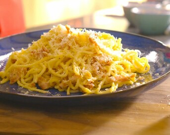 Populair recept: spaghetti carbonara