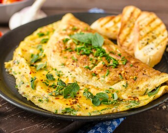 Populair recept: luchtige omelet
