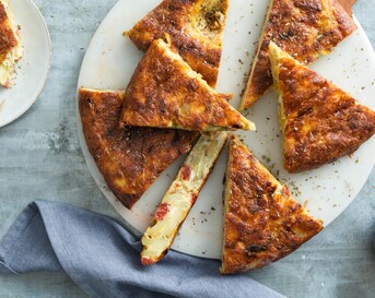 Spaanse tortilla met chorizo