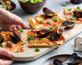 Plaatpizza di Mare