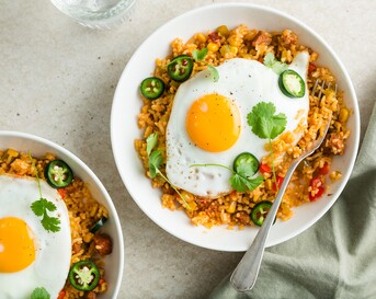 Arroz con chorizo