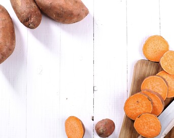 Zoete aardappel gezond