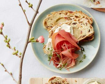 Serranoham met roomkaas