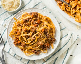 Echt spaghetti bolognese
