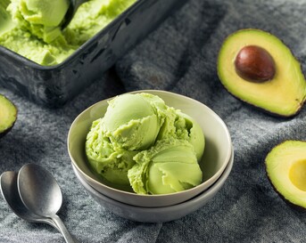Avocado ijs