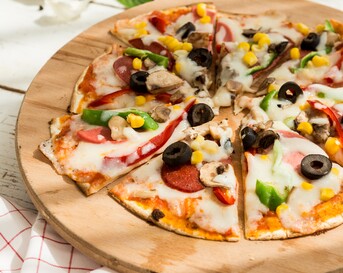 Tortilla-pizza