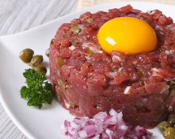 Steak tartare traditioneel