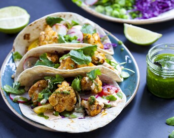 Bloemkooltaco's