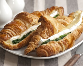 Croissant met brie