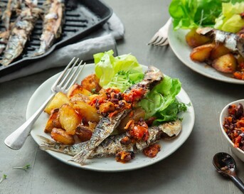 Crispy aardappelen