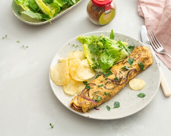Vegetarische omelet