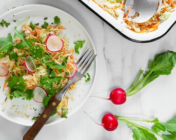 Aziatische coleslaw