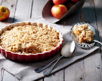 Apple crumble