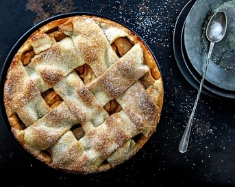 Vegan appeltaart