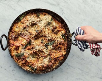 Jamie's Slordige lasagne