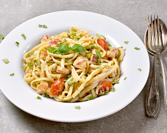 Pasta al salmone