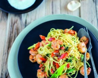 Bami goreng gamba