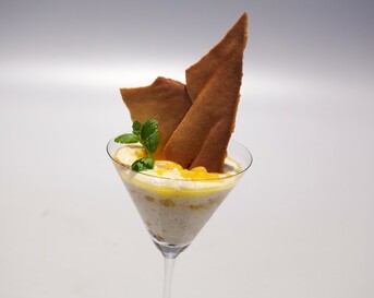 Bitterkoekjes-trifle