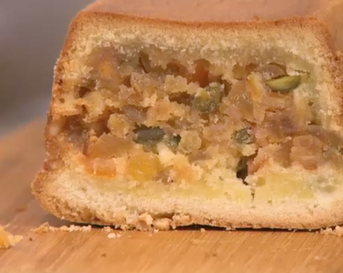 Tropische gembercake