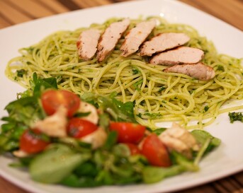Pasta pesto