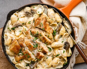 Chicken parmesan pasta