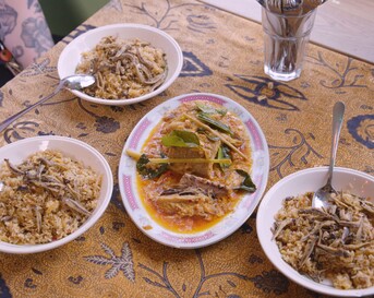Nasi goreng van Indische Albert