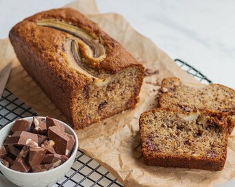 Bananenbrood met tony's chocolonely