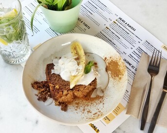 Pindakaas bananenbrood