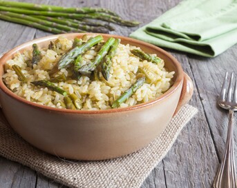 Risotto met asperges