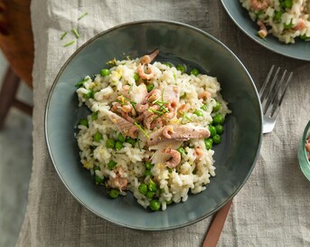 risotto garnalen