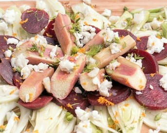 rabarbersalade