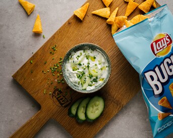 tzatziki bugles