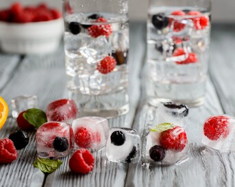 bevroren fruit cocktail